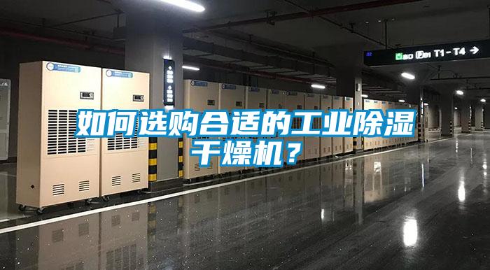 如何選購合適的工業(yè)除濕干燥機(jī)？