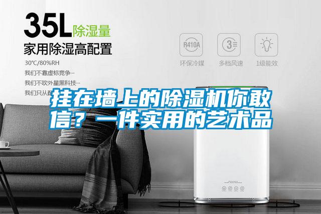 掛在墻上的除濕機你敢信？一件實用的藝術品