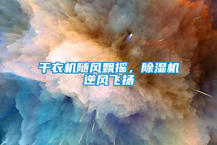 干衣機隨風飄搖，除濕機逆風飛揚