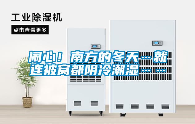 鬧心！南方的冬天…就連被窩都陰冷潮濕……