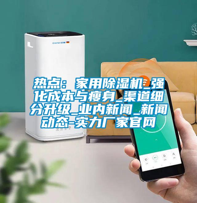 熱點：家用除濕機(jī)_強化成本與瘦身_渠道細(xì)分升級_業(yè)內(nèi)新聞_新聞動態(tài)-實力廠家官網(wǎng)
