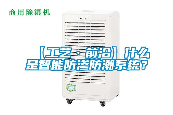 【工藝·前沿】什么是智能防滲防潮系統？
