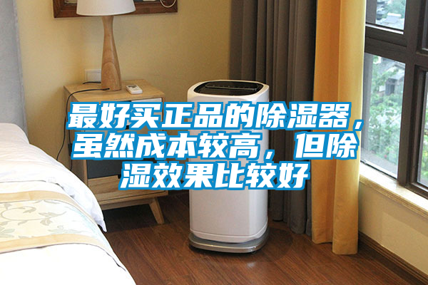 最好買正品的除濕器，雖然成本較高，但除濕效果比較好