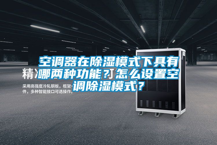 空調(diào)器在除濕模式下具有哪兩種功能？怎么設(shè)置空調(diào)除濕模式？