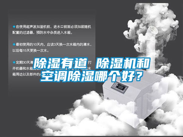 除濕有道 除濕機和空調除濕哪個好？