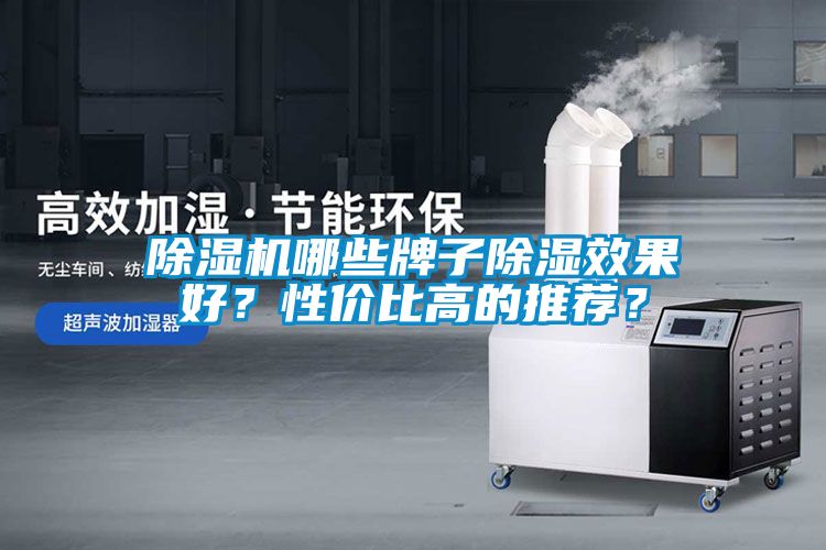 除濕機哪些牌子除濕效果好？性價比高的推薦？