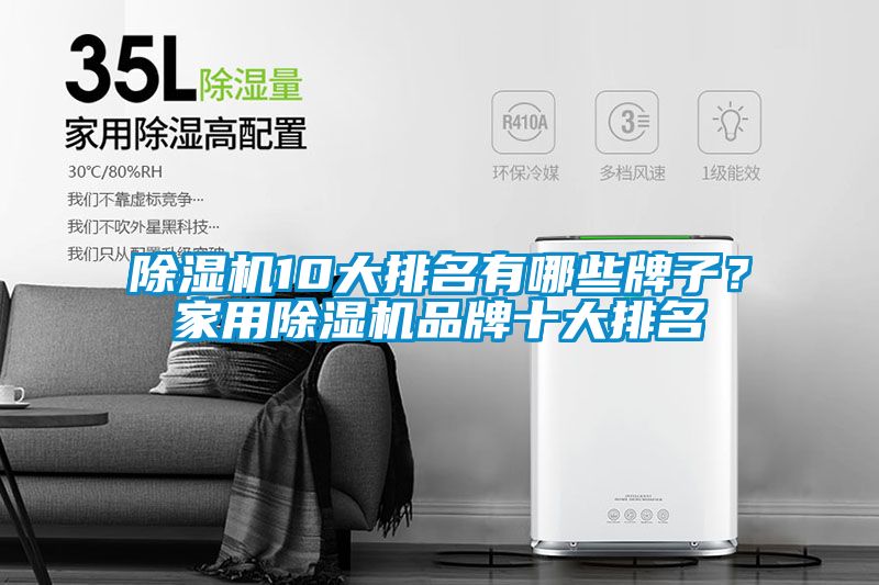 除濕機10大排名有哪些牌子？家用除濕機品牌十大排名