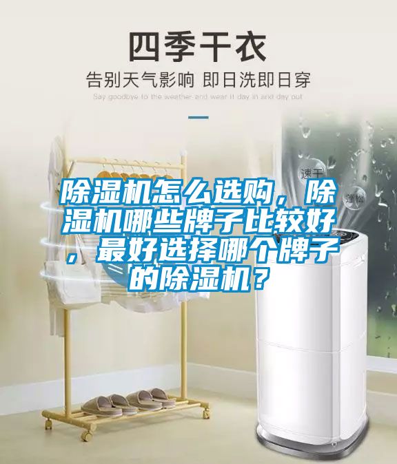 除濕機怎么選購，除濕機哪些牌子比較好，最好選擇哪個牌子的除濕機？