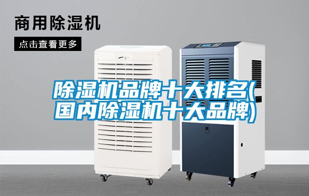 除濕機品牌十大排名(國內除濕機十大品牌)