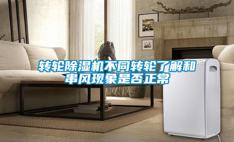轉(zhuǎn)輪除濕機不同轉(zhuǎn)輪了解和串風現(xiàn)象是否正常