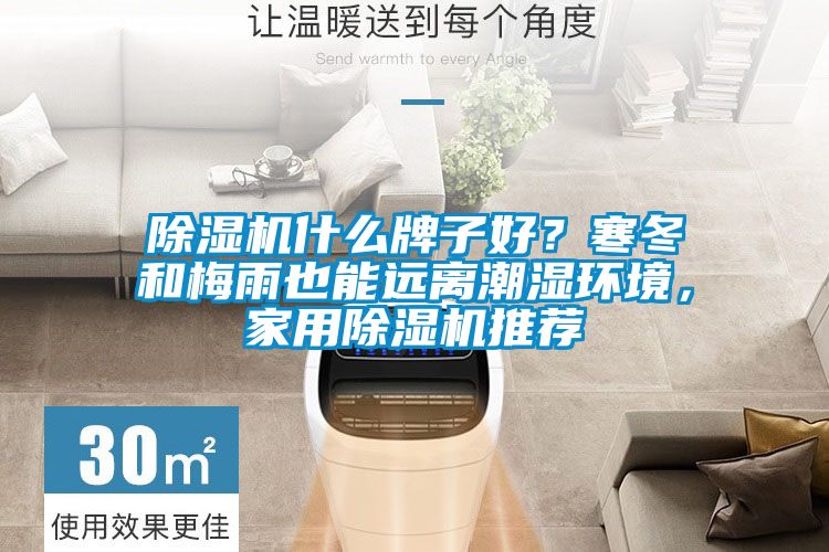 除濕機什么牌子好？寒冬和梅雨也能遠離潮濕環(huán)境，家用除濕機推薦