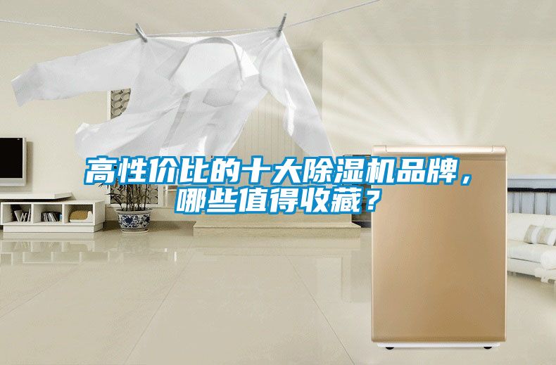 高性價比的十大除濕機品牌，哪些值得收藏？