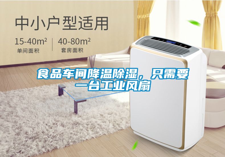 食品車間降溫除濕，只需要一臺工業風扇